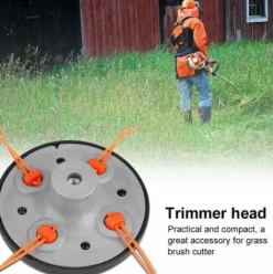* Lifcausal Tete De Fixation Universelle Pour Debroussailleuse Charge Facile Pour Debroussailleuse Weed Eater Whipper> Accessoire Pour Tondeuse Et Autoportée