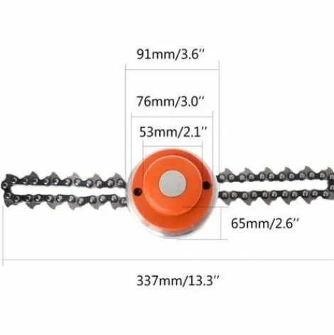 * Lifcausal Tondeuse A Chaine 65Mn Tondeuse A Gazon De Jardin Debroussailleuse Pour Tondeuse A Gazon> Accessoire Pour Tondeuse Et Autoportée