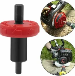 * Litzee Adaptateur De Moteur EÉlectrique, Demarreur De Tondeuse A Gazon Outil De Foret De Demarrage Rapide Pieces De Rechange Automobiles Pour Coupe-Bordures Bouton De Prise><noscript><img width=