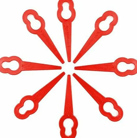 * Litzee Lames De Tondeuse A Gazon 60 Pieces, Remplacement De Lame De Tondeuse A Gazon, Couteau En Plastique Pour Tondeuse A Gazon Sans Fil, Lame De Rechange Pour Tondeuse A Gazon> Accessoire Pour Tondeuse Et Autoportée