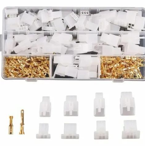 * Litzee 380Pcs 2.8Mm Automobile Connecteur Kit 2 3 4 6 Broches Automobile Fil EÉlectrique Connecteurs Kit Pour Moto Moto Voiture Camion Scooter Bateaux EÉlectrique Instruments> Accessoire Pour Tondeuse Et Autoportée