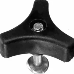 * Litzee Tondeuse A Vis Nut Triple Angle Poignee Bouton Ecrou Boulon Outils De Materiel De Pieces De Rechange En Plastique Tete En Forme D'Etoile Poignee De Serrage Bouton Filetage Femelle Vis De Pouce Noir> Accessoire Pour Tondeuse Et Autoportée