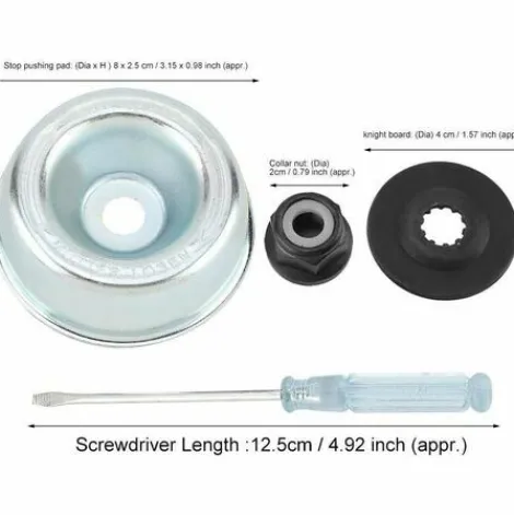 * Longziming Kit De Maintenance D'Accessoires Pour Adaptateur Tondeuse A Gazon Pour Stihl Rondelle De Butee, Plaque De Support, Ecrou De Collier Tournevis De Maintenance Kit Fixation De L'Adaptateur De Lame> Accessoire Pour Tondeuse Et Autoportée