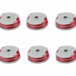 * Lts Fafa Fly021 Bobine De Fil De Rechange Pour Debroussailleuse 1,5 Mm Double Alimentation Automatique Contour Mini Trim Multi Trim Power Trim Et Revolution 6 Pieces> Accessoire Pour Tondeuse Et Autoportée