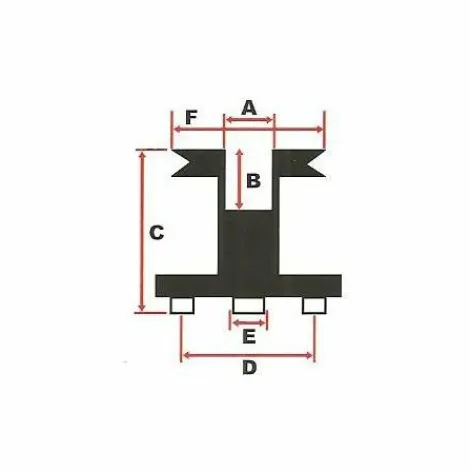 * Mcculloch 583478001 Support De Lame D. 25Mm Pour Tondeuse Mac Culloch Partner Bernard Loisirs> Accessoire Pour Tondeuse Et Autoportée