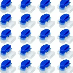 * Mezheng 20 Pcs Connecteurs De Cable Remplis Des Resines, Raccord De Cable Etanche Borne A 3 Fils De Connexion Pour Robot Tondeuse Automower> Accessoire Pour Tondeuse Et Autoportée