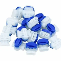 * Mezheng 20 Pcs Connecteurs De Cable Remplis Des Resines, Raccord De Cable Etanche Borne A 3 Fils De Connexion Pour Robot Tondeuse Automower><noscript><img width=