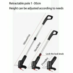 * Naxunnn Tondeuse A Gazon EÉlectrique Sans Fil Avec Batterie Portable Et Extensible Sans Fil Pour Terrasse, Jardin> Tondeuse Électrique Filaire