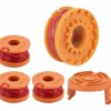 * Ocxin Bobines De Fil De Tondeuse A Gazon Pour Worx Wa0004.1 (Longueur 3M Diametre 1.65Mm) Bobines De Fil En Nylon Coupe-Fil Wa0010 Tous 20V (Worx Wa0004.1, 4 Pieces)> Accessoire Pour Tondeuse Et Autoportée