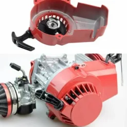 * Osqi Alliage Start Pull Starter Remplacement Pour 2 Temps 49Cc 47Cc Dirt Pocket Bike Mini Atv Rouge><noscript><img width=
