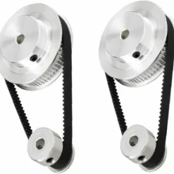 * Osqi 2Gt Roue Synchrone 20 60 Dents Alesage Poulie Synchrone En Aluminium Gt2 Systeme De Poulie De Courroie De Distribution> Accessoire Pour Tondeuse Et Autoportée