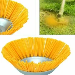 * Osqi Tete De Coupe-Herbe Universelle En Pouces, Tete De Coupe-Fil En Nylon Trempe 200X25Mm, Lames De Desherbage, Pour Brosse De Jardin De Tondeuse A Gazon><noscript><img width=