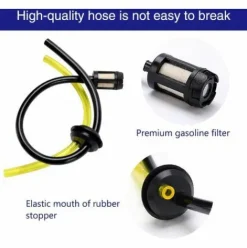 * Ousudela 5 Ensembles Universel Filtre A Essence Kit, Tube D'Etancheite, Durites D'Essence De Tondeuses Avec Poire D Amorcage, Pour Coupe-Herbe, Debroussailleuse, Tronconneuse Taille-Haie> Accessoire Pour Tondeuse Et Autoportée