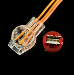 * 100Pcs Scotchlok Uy Connecteur Etanche,Connecteurs De Cable Remplis Des Resines Colliers De Connexion Pour Jardin & Exterieur La Tondeuse A Gazon Robotique S'Areern><noscript><img width=