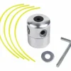 * Perle Rare Tondeuse Tete Bobine Fil Aluminium Fils Tete, Tete De Debroussailleuse Aluminium Avec Fil De Coupe Pour Tondeuses A Essence, Tondeuses A Gazon> Accessoire Pour Tondeuse Et Autoportée