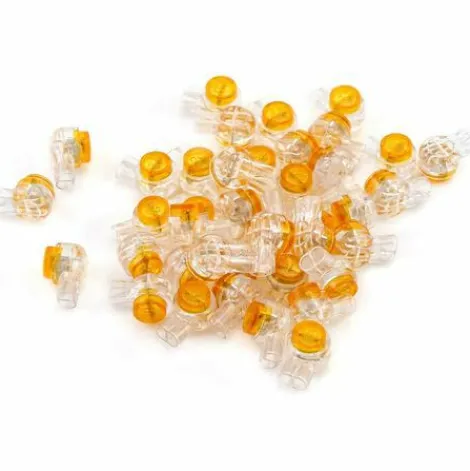 * Pesce 50 Pack Connecteurs De Cable Remplis Des Resines Pour Robot Tondeuse Automower,Reparer Fil EÉlectrique Bas Voltage Tondeuse Automatique Etanches, Surs, Denudage Inutile> Accessoire Pour Tondeuse Et Autoportée