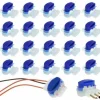 * Pesce 20 Pieces Connecteur De Cable Remplis De Gel Resine, Connecteur Etanche, Colliers De Connexion Pour Jardin Exterieur La Tondeuse A Gazon Robotique> Accessoire Pour Tondeuse Et Autoportée