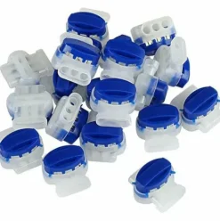 * Pesce 20 Pieces Connecteur De Cable Remplis De Gel Resine, Connecteur Etanche, Colliers De Connexion Pour Jardin Exterieur La Tondeuse A Gazon Robotique> Accessoire Pour Tondeuse Et Autoportée