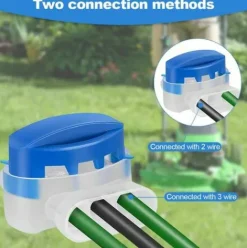 * Pesce 26Pcs Connecteurs De Cable Remplis Des Resines, Connecteurs De Cables Pour Robot Tondeuse, Etanche Connecteur Fil Tondeuse Pour Jardin & Exterieur Et Tondeuse Robot Et Voiture Mower><noscript><img width=