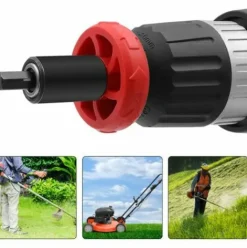 * Qersta Moteur EÉlectrique De Tondeuse A Gazon, Demarreur De Saut, Facile A Demarrer, Adaptateur De Moteur De Foret Pour Outils De Jardin><noscript><img width=