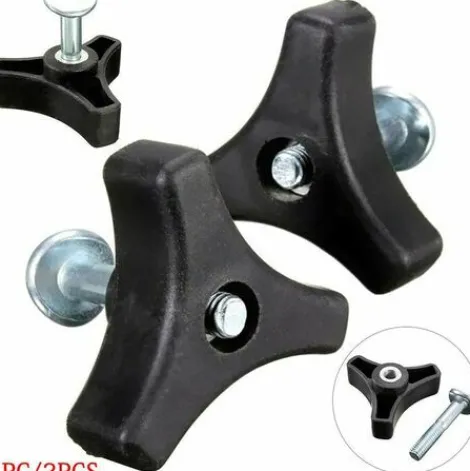 * Regali Lot De 2 Boulons A Poignee Triangulaire, Ecrous A Oreilles Et Boulons, Outils De Jardin, Boulons De Rechange Pour Tondeuse A Gazon (Poignee Triangulaire + Vis De 8 Mm)> Accessoire Pour Tondeuse Et Autoportée