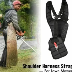 * Regali Sangle D'Epaule Confortable Avec Ceinture En Nylon Durable Reglable Pour Debroussailleuse Et Tondeuse A Gazon (28 X 12 X 9 Cm)><noscript><img width=