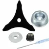 * Regalos 8 X 3T Lame De Debroussailleuse Avec Kit D'Entretien D'Accessoire D'Adaptateur De Lame De Tondeuse A Gazon De Machine De Jardinage Pour Mauvaises Herbes Fraiches Et Tondeuse.> Accessoire Pour Tondeuse Et Autoportée
