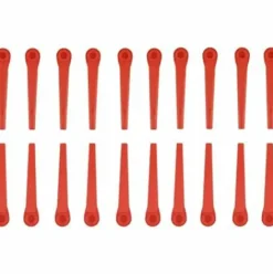 * Regalos Lot De 100 Lames En Plastique Compatibles Avec Coupe-Bordure Gardena, Lames De Rechange Pour Coupe-Bordures Gardena Et Coupe-Bordures Sans Fil.Lame En Plastique A Tete Hexagonale> Accessoire Pour Tondeuse Et Autoportée