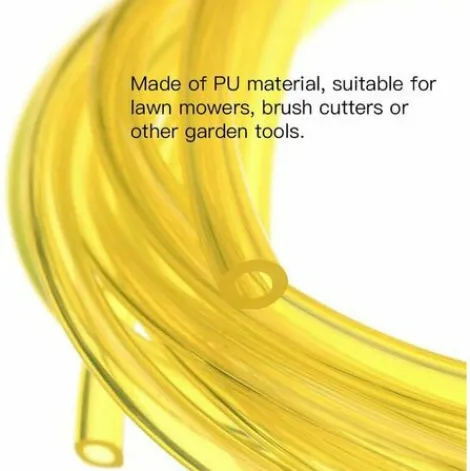 * Sincereetali 4 Pieces Tuyaux D'Essence Longueur 1.5M Tuyau De Conduite De Carburant Universel Outils De Jardin Jaune Transparent Pour Souffleur Tondeuse Tronconneuse Tondeuse A Gazon Accessoires> Accessoire Pour Tondeuse Et Autoportée