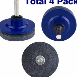 * Sincereetali Lot De 4 Affuteurs De Lame De Tondeuse A Gazon, Accessoires De Tondeuse A Gazon Avec 1 Kit D'Equilibrage De Lame, Outils D'Affutage De Lame De Tondeuse A Gazon><noscript><img width=