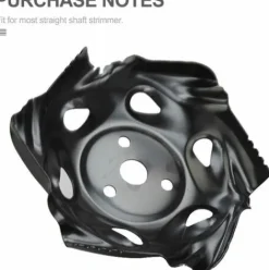 * Superseller Accessoire Pour Tondeuse Et Autoportee Tete De Coupe Lame De Coupe Tete De Tondeuse A Gazon D'Exterieur Tete De Rasoir En Acier Accessoires D'Affutage De Tete Outil De Mangeur D'Herbe Remplacement Tres Resistant Le Noir><noscript><img width=