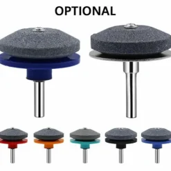 * Superseller Accessoire Pour Tondeuse Et Autoportee Affuteuse De Lame De Tondeuse A Gazon Affuteuse Universelle Meuleuse Meule Pierre Pour Perceuse EÉlectrique Perceuse A Main Tige 1/4 , Bleu Bleu> Accessoire Pour Tondeuse Et Autoportée