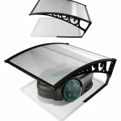 * Swanew Garage Pour Tondeuse A Gazon Protection Solaire Robot De Tonte Toit Capot De Protection Outils De Jardinage Noir> Robot Tondeuse