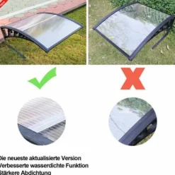 * Swanew Garage Pour Tondeuse A Gazon Protection Solaire Robot De Tonte Toit Capot De Protection Outils De Jardinage Noir><noscript><img width=