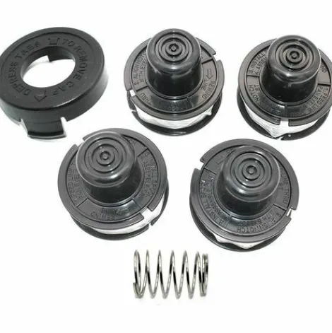 * Thsinde Bobine Et Ligne D'Alimentation Par Choc Pour Black And Decker Gl250 Gl310 Gl360 Glc500 82300 82310 82312 Cst500 Cst800 Ge600 Ge800 Glc12 Gl250 Gl310 Gl360 Glc500 St200 St300 St400 St1000 Rs-136 4Pcs> Accessoire Pour Tondeuse Et Autoportée