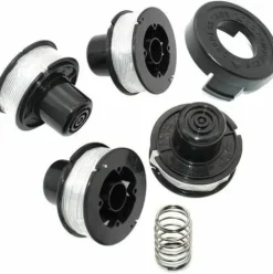 * Thsinde Bobine Et Ligne D'Alimentation Par Choc Pour Black And Decker Gl250 Gl310 Gl360 Glc500 82300 82310 82312 Cst500 Cst800 Ge600 Ge800 Glc12 Gl250 Gl310 Gl360 Glc500 St200 St300 St400 St1000 Rs-136 4Pcs> Accessoire Pour Tondeuse Et Autoportée