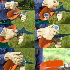 * Tinor Kit D'Adaptateur De Lame De Machine De Jardinage De Tondeuse A Gazon Pour Debroussailleuse De Coupe-Bordure Stihl><noscript><img width=