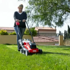 * Tondeuse A Batterie Sans Fil 40V Glm200L, 2 Batteries 20V 2 Ou 4 Ah + 1 Chargeur, Largeur De Coupe 33Cm, 5 Hauteurs, 3900Rpm, Panier De Ramassage 35L Greencut><noscript><img width=