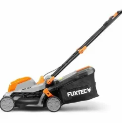 * Tondeuse A Gazon EÉlectrique A Batterie 40V (2X20V) Fuxtec Fx-E1Rm20 Set Avec 2 Batteries 2Ah Et Double Chargeur 2,4A><noscript><img width=