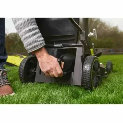 * Tondeuse Ryobi 18V Lithiumplus Brushless Coupe 37Cm 1 Batterie 5,0 Ah 1 Chargeur Rapide Ry18Lmx37A-150><noscript><img width=