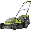 * Tondeuse Ryobi 18V Lithiumplus Brushless Coupe 37Cm 1 Batterie 5,0 Ah 1 Chargeur Rapide Ry18Lmx37A-150> Tondeuse À Batterie