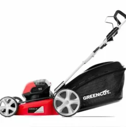 * Tondeuse Sans Fil 56V, Batterie 4.0Ah Et Chargeur Inclus, Largeur De Coupe 508 Mm, Hauteur De Coupe 25-85 Mm, 5 Positions Greencut Pack Glm560L-20> Tondeuse À Batterie