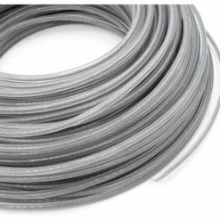 * Versaillesfr Fil Coupe Bordure Universel, Ligne De Trimmer En Acier 3.0 Mm, Fil D'Acier Debroussailleuse Robuste Pour Bosse Tete Tondeuse A Gazon De Jardinage 40M,Versailles><noscript><img width=