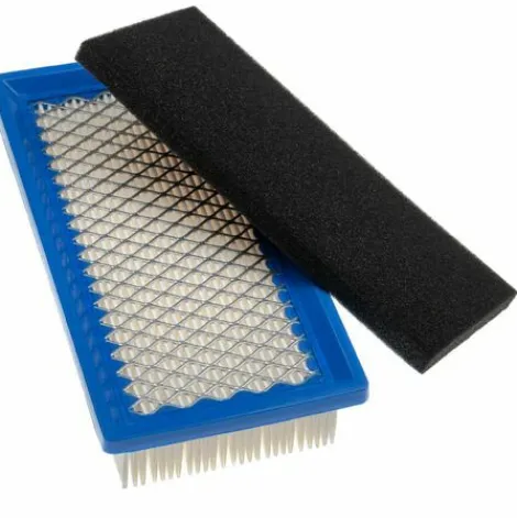 * Vhbw Set De Filtres Compatible Avec Briggs & Stratton 250400, 19G700 Moteur Pour Tracteur Tondeuse 1X Filtre Mousse, 1X Filtre A Air En Papier> Accessoire Pour Tondeuse Et Autoportée