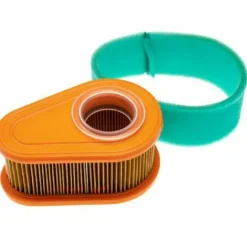 * Vhbw Set De Filtres (1X Filtre A Air En Papier, 1X Filtre Mousse) Compatible Avec Briggs & Stratton 112P02-0110-H1 Moteur Pour Tracteur Tondeuse><noscript><img width=
