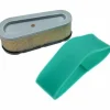 * Vhbw Set De Filtres (1X Filtre A Air En Papier, 1X Filtre Mousse) Compatible Avec Briggs & Stratton 28B702-1154-E1 Moteur Pour Tracteur Tondeuse> Accessoire Pour Tondeuse Et Autoportée