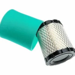 * Vhbw Set De Filtres (1X Filtre A Air En Papier, 1X Filtre Mousse) Compatible Avec Briggs & Stratton 49T877-0022-G1 Moteur Pour Tracteur Tondeuse> Accessoire Pour Tondeuse Et Autoportée
