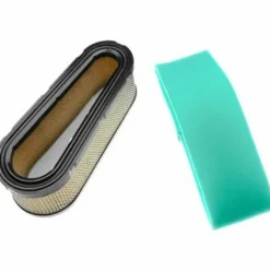 * Vhbw Set De Filtres (1X Filtre A Air En Papier, 1X Filtre Mousse) Compatible Avec Briggs & Stratton 28B702-1194-E2 Moteur Pour Tracteur Tondeuse> Accessoire Pour Tondeuse Et Autoportée